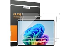 Megoo AmorShield Screen Protector for Microsoft Surface Pro 12 inch – [9H+ Military Grade] Tempered Glass, [3X Shatterproof P