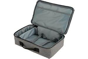 Projector Case with Storage Pockets, Compatible with Most Major Projectors, Medium Size, Black, Fix Your Projector, Defend It