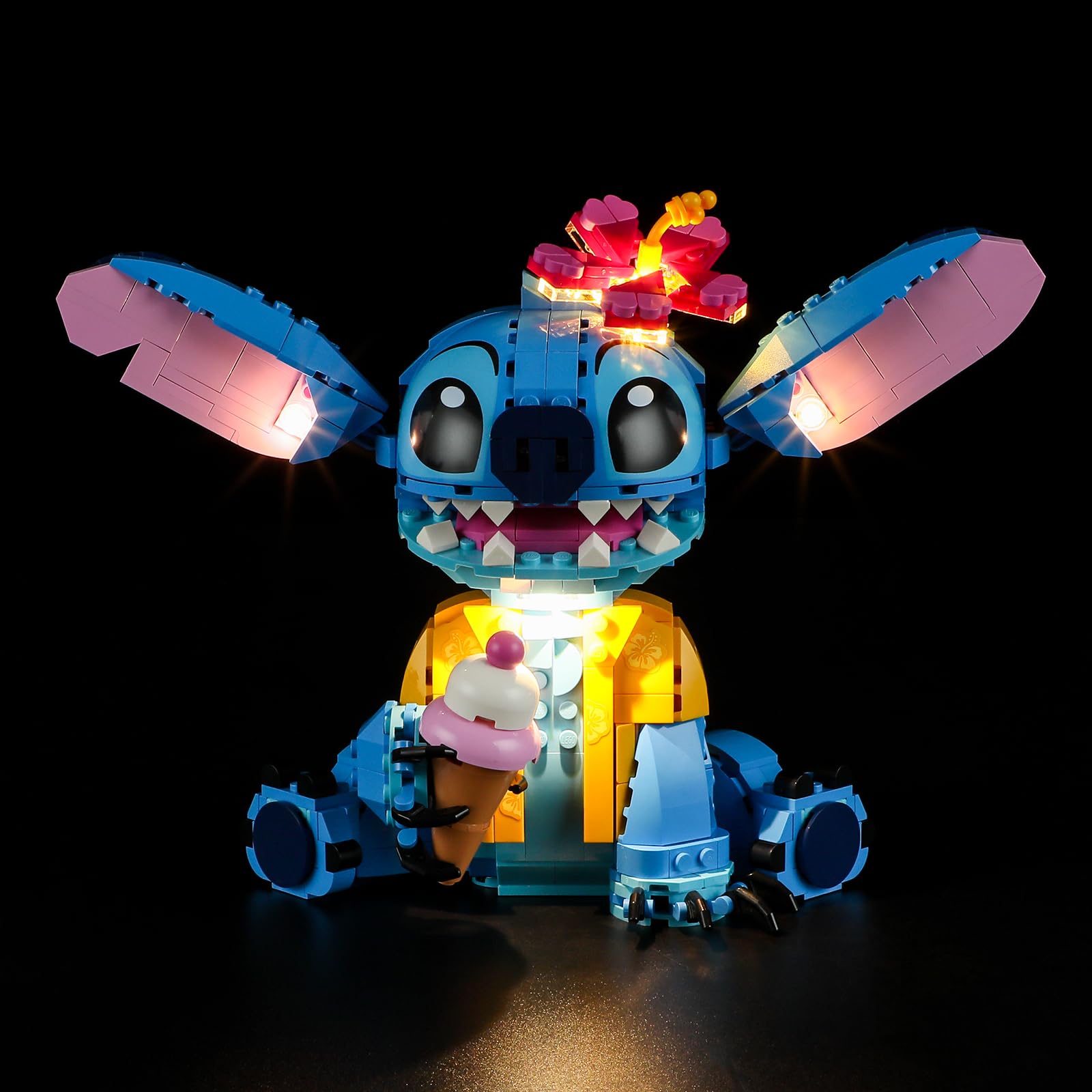 Photo 1 of LIGHTAILING Light for Lego-43249 Stitch - Led Lighting Kit Compatible with Lego Building Blocks Model - NOT Included The Model Set