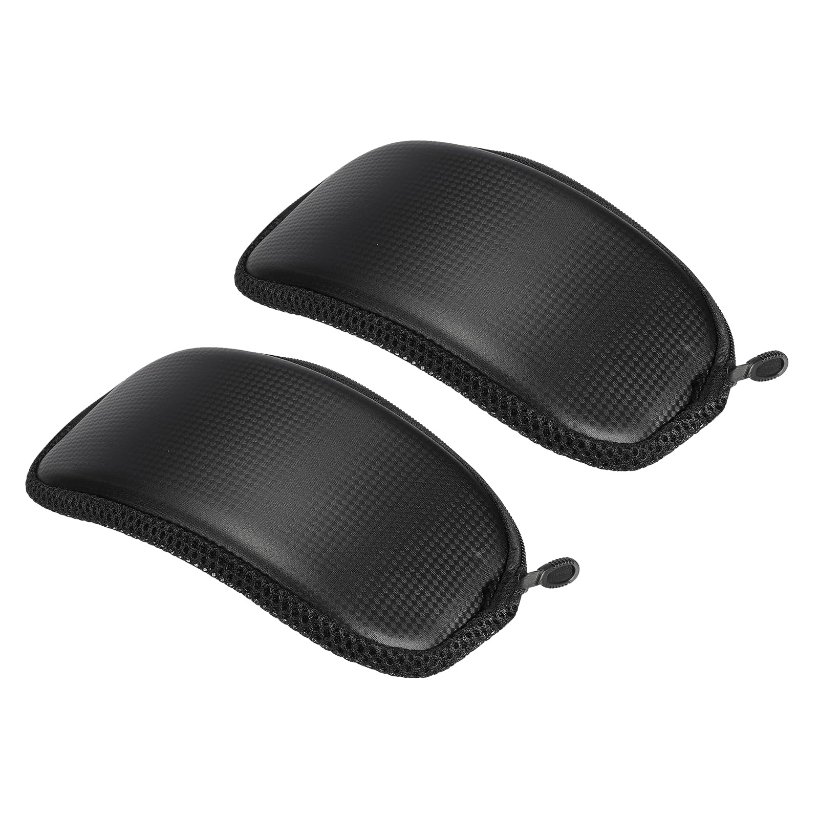 PATIKIL Hard Ski Goggle Case, 2 Pack EVA Sports Glasses Case Shockproof Snowboard Goggles Box, 8.66" x 4.72"