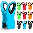 Jetmore 10 Pack Chip Clips, Bag Clips, Chip Clips Bag Clips Food Clips, Bag Clips for Food Storage, Kitchen Clips, Clips for 