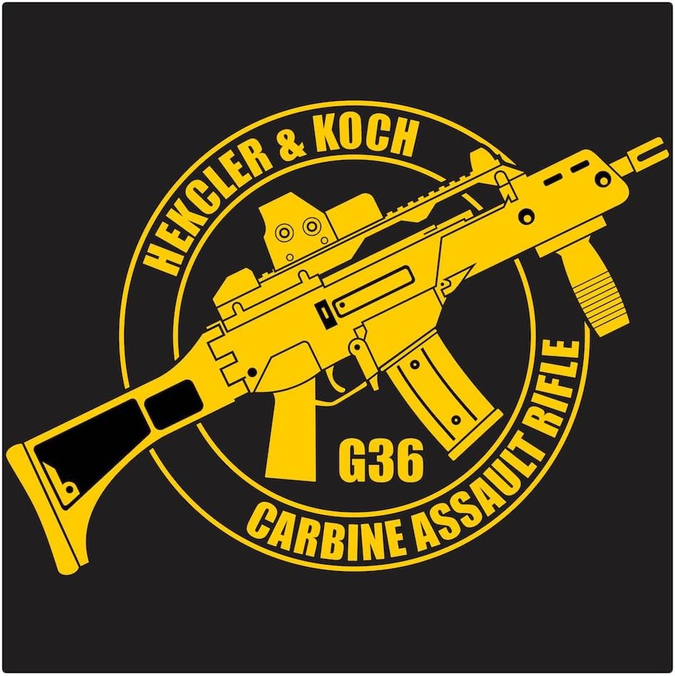 HK FIREARMS GUN VINYL LOGO STICKER DECAL *FREE SHIPPING* Decals