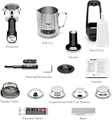Sage The Barista Express Bean to Cup Coffee Machine with Grinder Black Truffle view 7