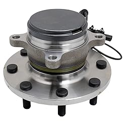 TRQ 2 Piece Front Wheel Bearing & Hub Assembly Set