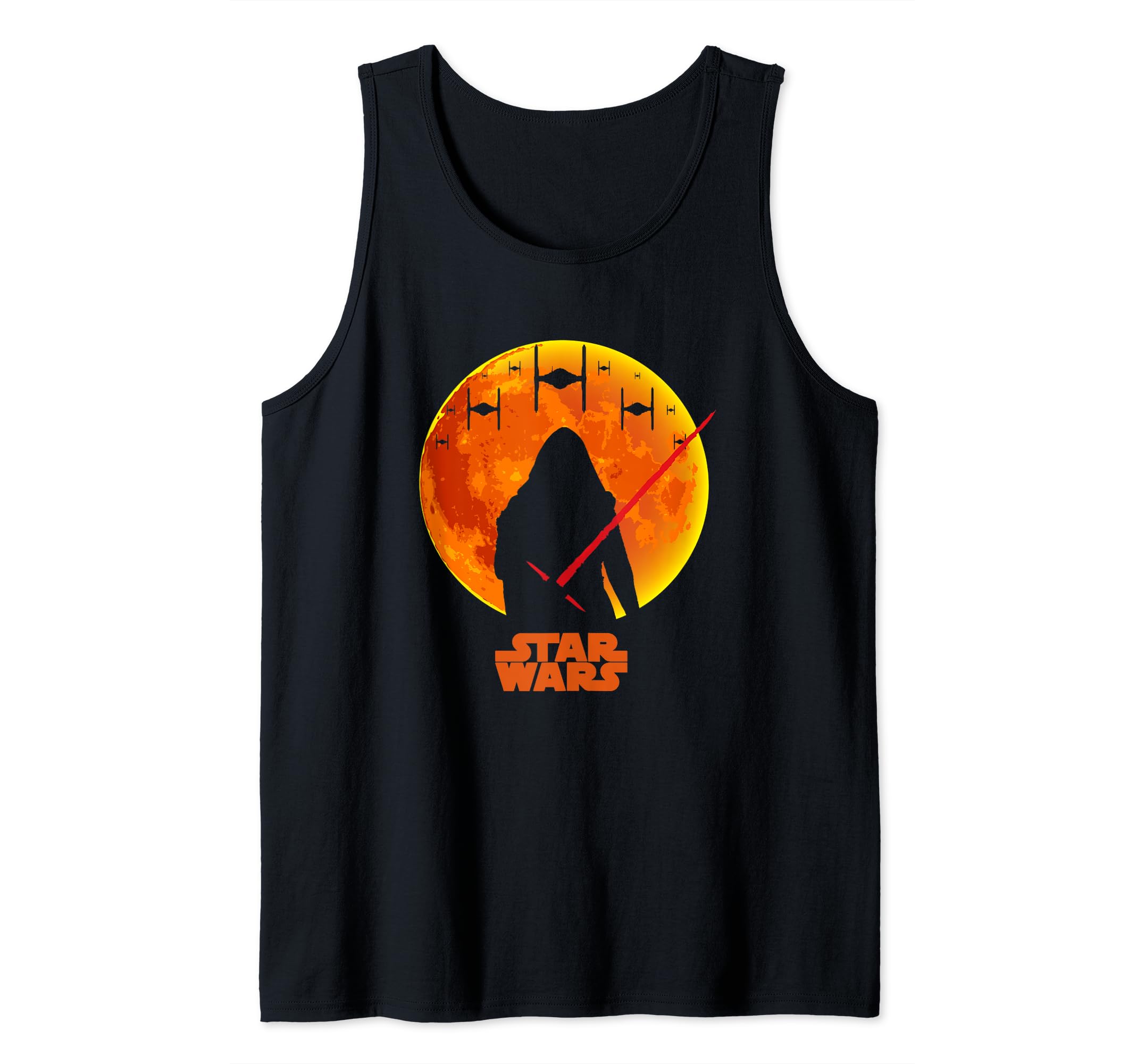 Star Wars Kyloween Silhouette With Logo Tank Top