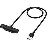 Sabrent USB 3.0 to SSD / 2.5-Inch SATA Hard Drive Adapter [Optimized for SSD, Support UASP SATA III] (EC-SSHD)