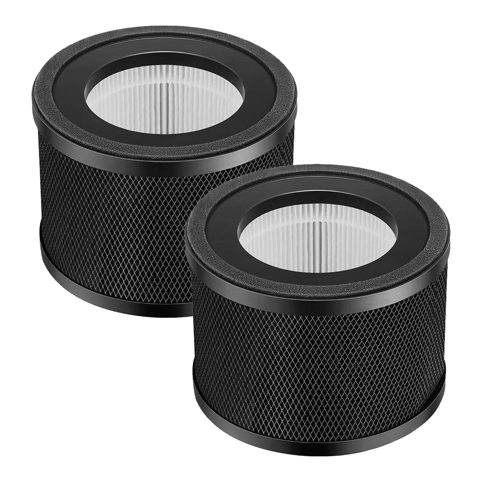 AP001 Replacement Filter Compatible with TaoTronics TT-AP001 ARVOV AP001 Air Purifier True HEPA Filter & Activated Carbon Air Filter, 2 Pack