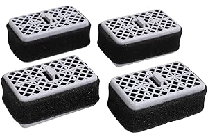 Activated Carbon Deodorizing Filter Replacement for TOTO Toilet Models THU6474-01 THU6072 S500e S550e SW3044 SW3046, Fragranc