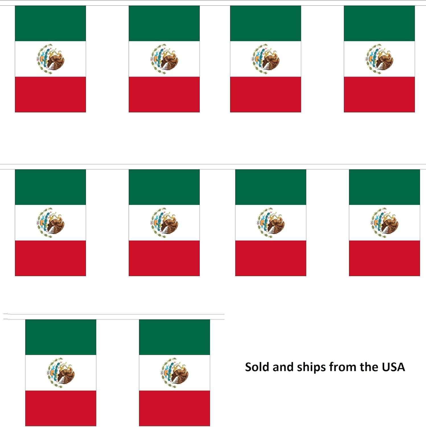 Amazon Com 10 Mexico String Flag Party Bunting Has 10 Mexican 6