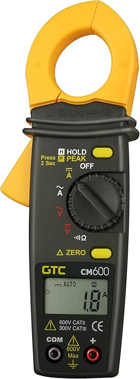 Amazon Co Jp General Technologies Corp Gtc Cm600 600アンペア Ac Dc 電流クランプメーター 車 バイク