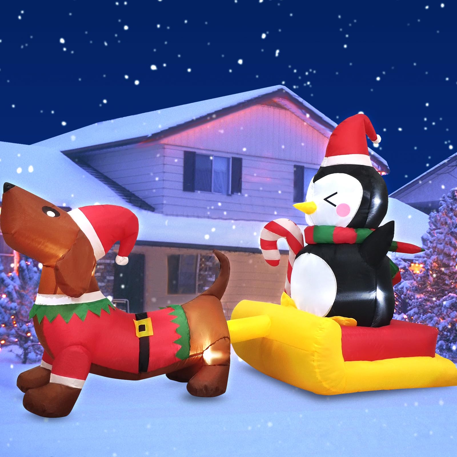 danxilu-6-ft-long-christmas-inflatable-dog-sled-with-penguin-outdoor