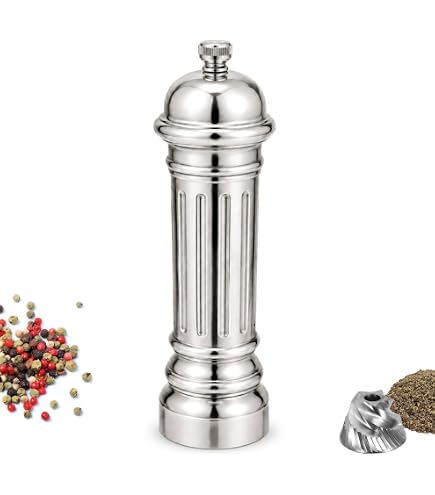 Amazon.com: Peugeot Select Stainless Steel Pepper Mill With Six