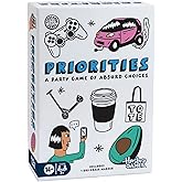 Priorities Game | A Party Game of Absurd Choices | Hilarious Card Games for Adults and Teens | Ages 14+ | 2+ Players | 30 Min