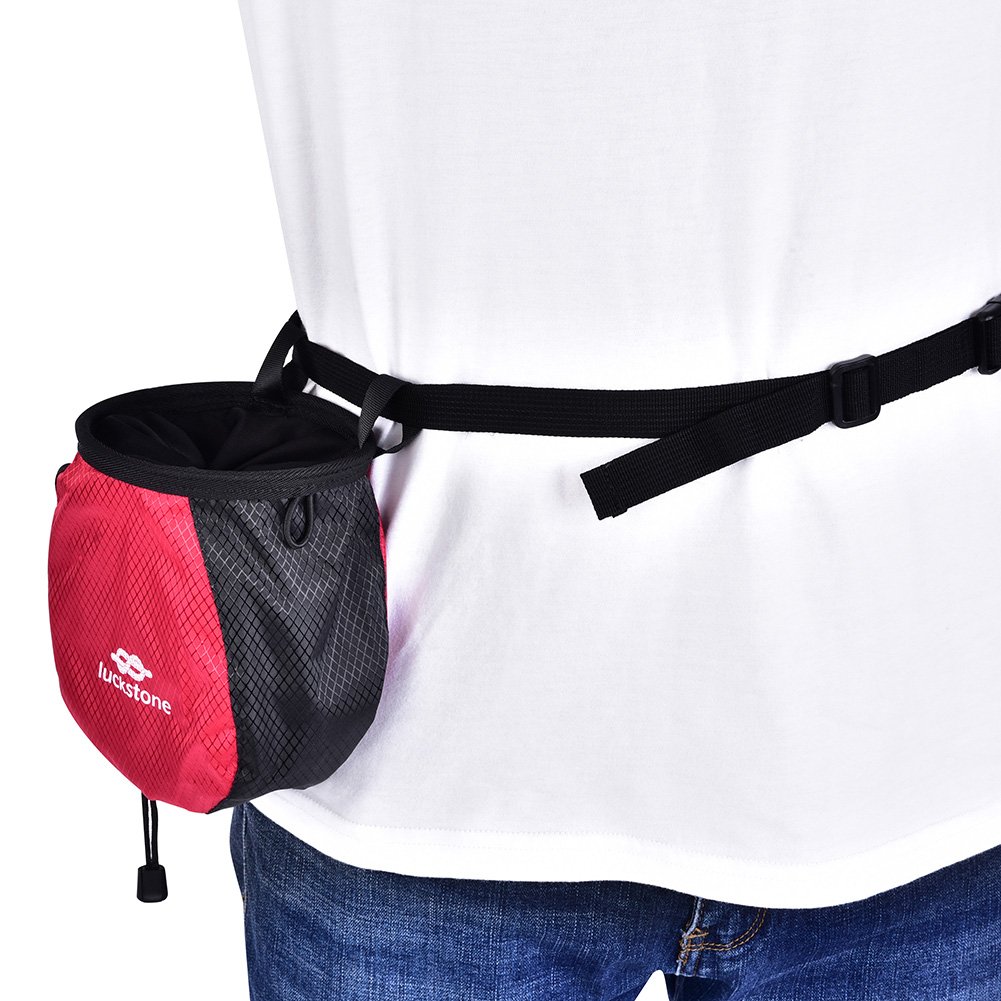Climbing Chalk Bag Ployester Chalk Bag Storage Pouch for Rock Climbing