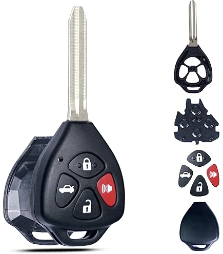 Carcasa Llave Toyota Yaris Rav4 Matrix Hilux 4runner Premium | Meses Sin Interés