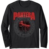 Pantera Official Vulgar Display of Power Circle Long Sleeve T-Shirt