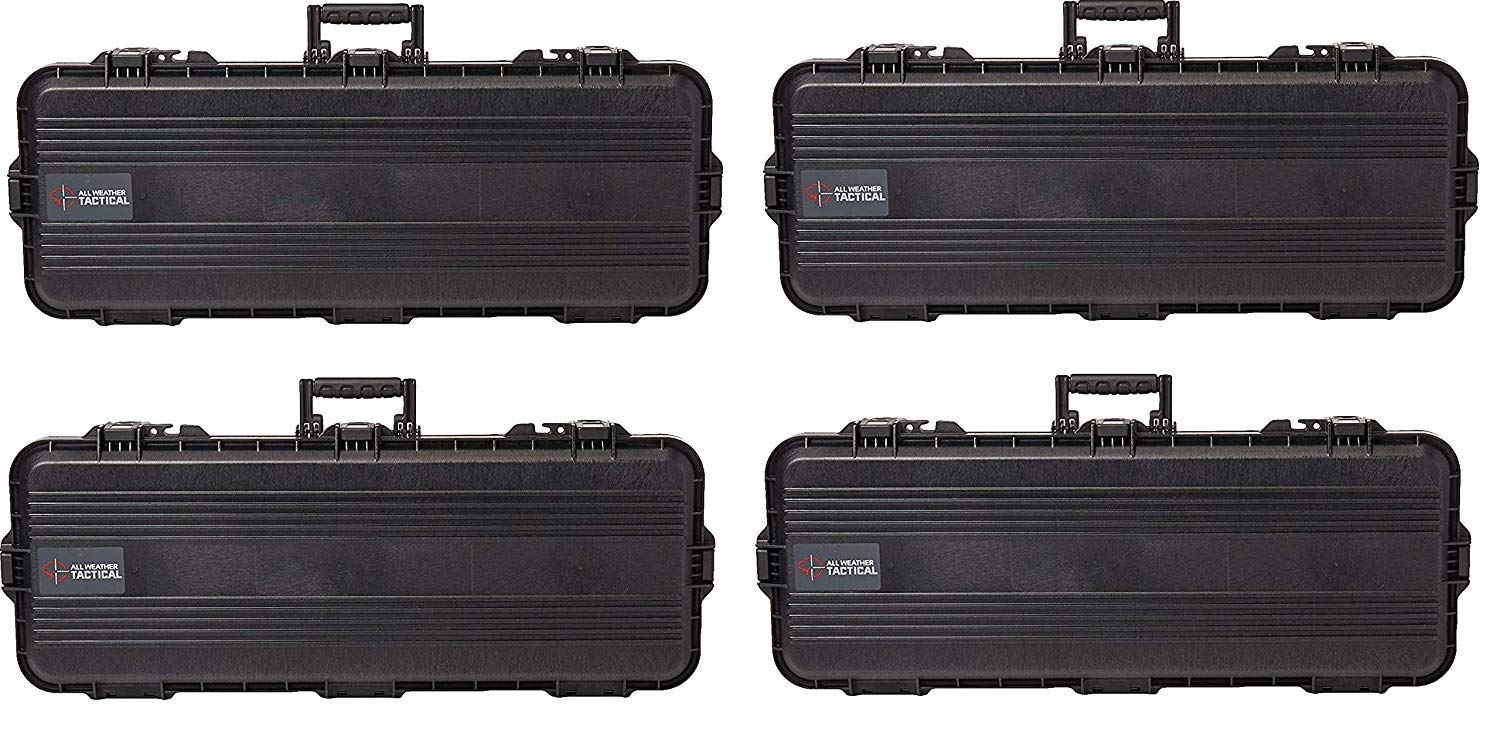 Plano All Weather Tactical Gun Case, 36Inch (Pack of 4) Jeff Bibb Pouches & Horns