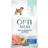 Optimeal Large Breed Dry Dog Food - Promotes Joint Health, Lean Muscles with Skin & Digestive Support, Tasty Protein, Premium Nutrition Made with Natural Ingredients for Medium & Large Adult Dogs