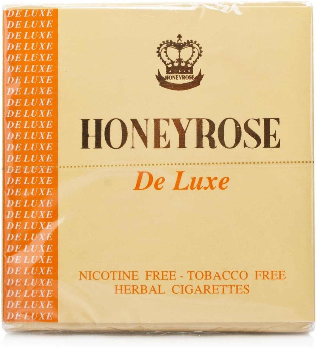 (2 Pack) Honeyrose De Luxe Herbal Cigarettes