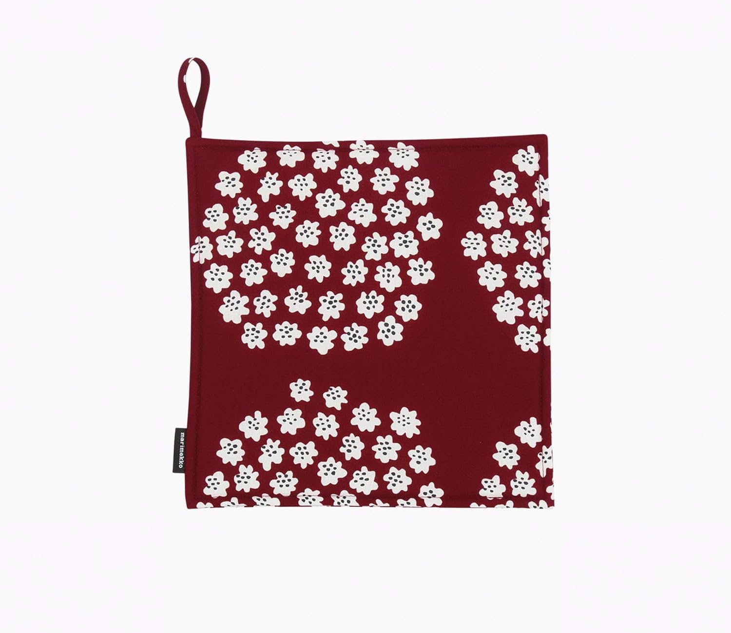 Amazon Co Jp Marimekko Puketti ポットホルダー レッド ダークブルー ホワイト 75 352 プケッティ マリメッコ ホーム キッチン
