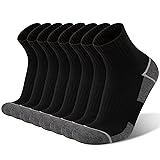 COOVAN 8 Pairs Men's Ankle Athletic Socks Quarter