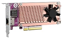 QNAP QM2-2P10G1TB 2 x PCIe Gen3 NVMe SSD & 1 x