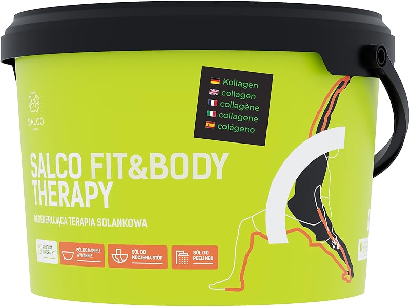 Salco Sport Therapy Fit Body Regenerating Salt Bath Collagen 3.5kg