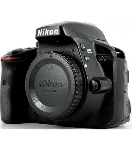 Amazon.com : Nikon D3300 Digital SLR Camera Body Only - Black