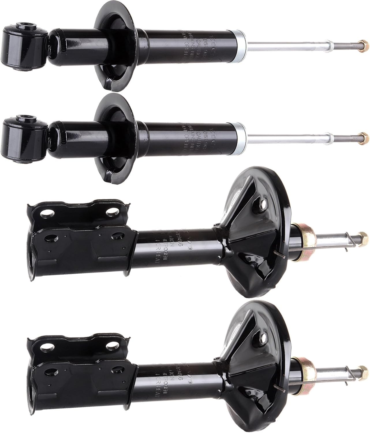 SCITOO Shocks, Front Rear Gas Struts Shock Absorbers Fit