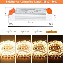 LEDMO Dimmable LED Driver 12V DC 60W Quiet
