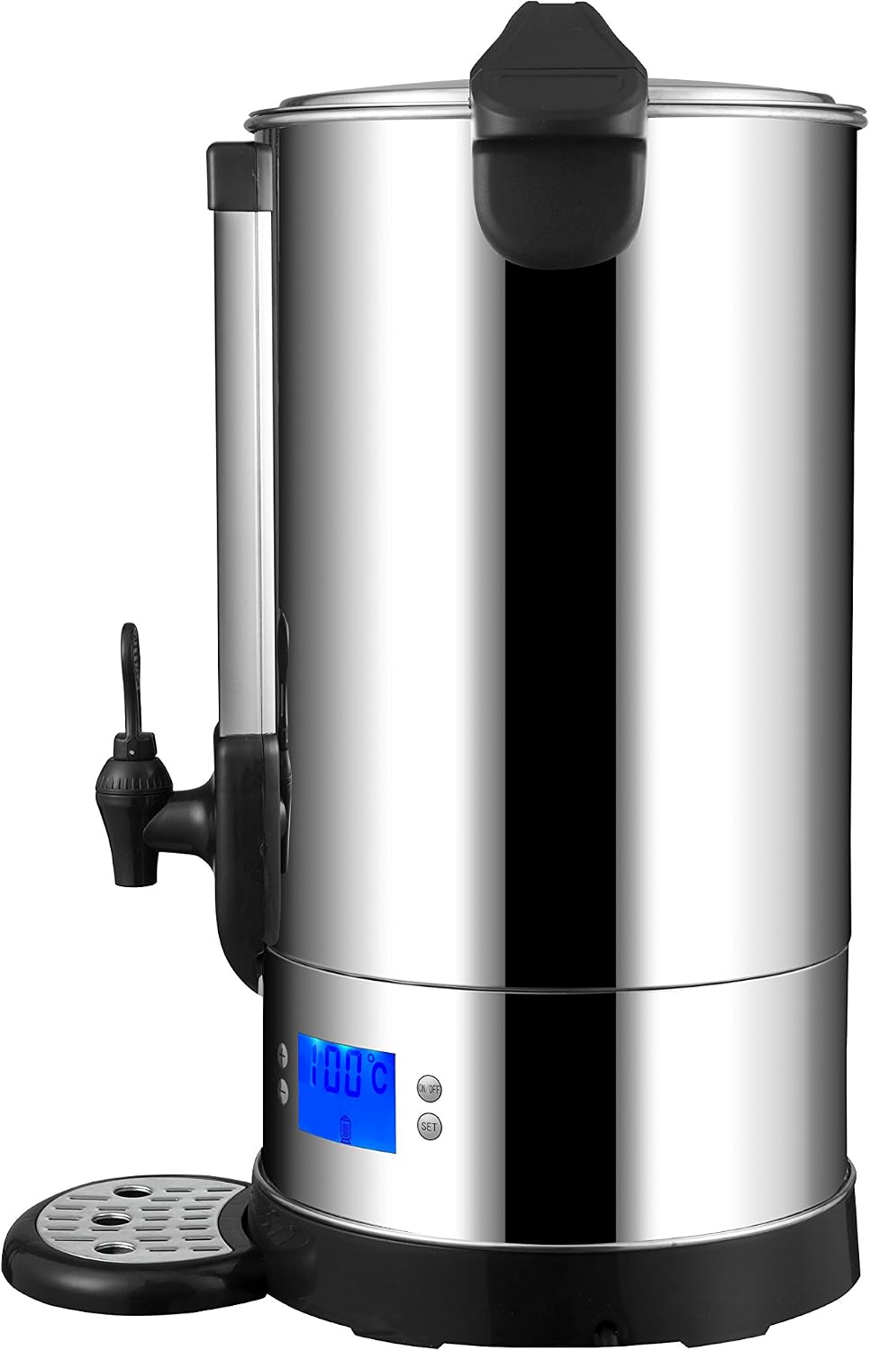 MYLEK Catering Urn, 25L Hot Water Boiler Dispenser, Commercial Digital Urn Kettle, Brews and Mulled Wine Heater