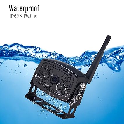 Wireless Car Backup Camera For Trucksrvstrailerscampersthe Latest Technology Wifi Backup Camera Ip69k Waterproof Wide Angle Rear View Camera Works