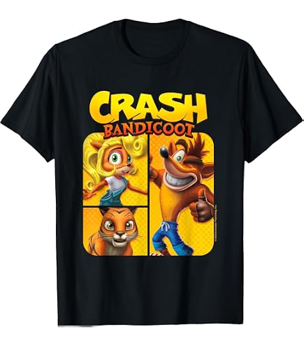 Amazon.com: Crash Bandicoot Retro Crash Rainbow Vintage Action
