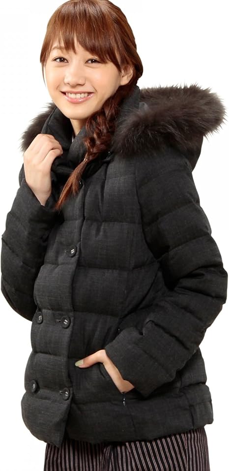 Amazon ユナイテッドアローズ グリーンレーベル リラクシング United Arrows Green Label Relaxing G T W Hood Short ダウンコート Dk Gray 19 38 コート ジャケット 通販