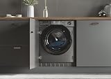 Haier HWDQ90B416FWBRUK 9/5 kg Integrated Washer Dryer Graphite Black view 3