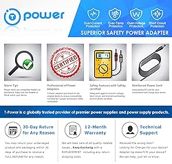 T POWER 120w Charger for Inogen One G1 G2 G3 G4 G5
