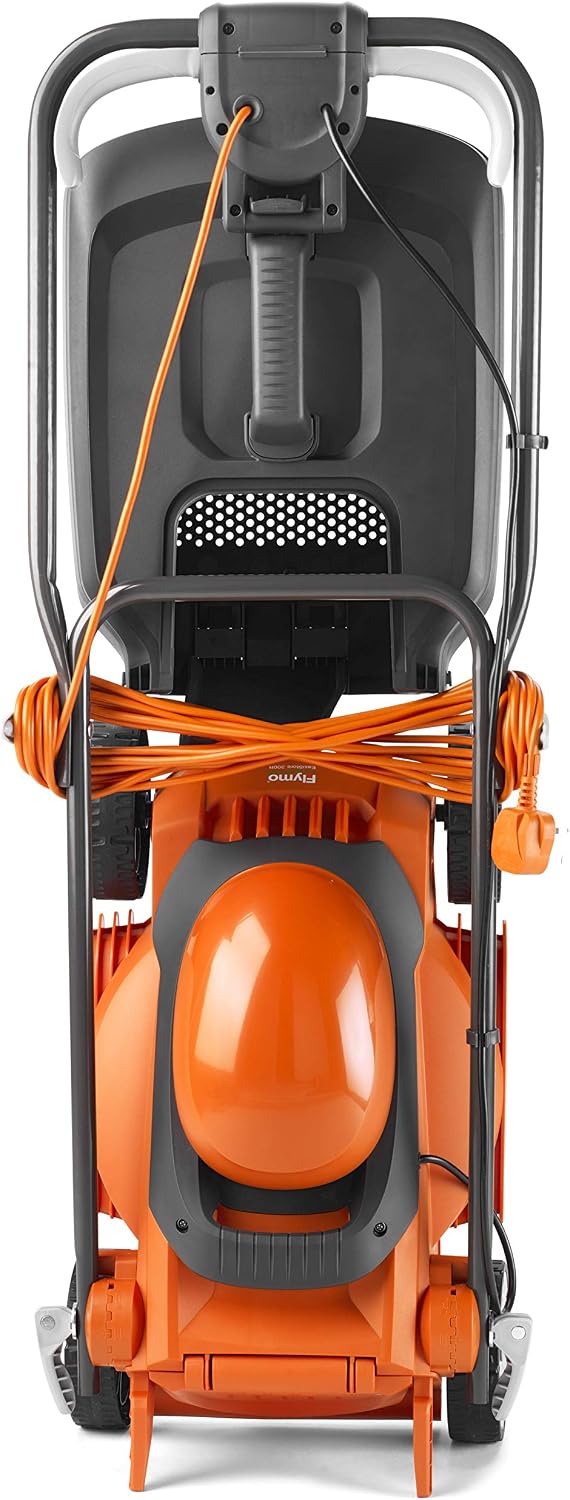 Flymo EasiStore 300R Electric Rotary Lawn Mower, 30 cm Cutting Width, 30 Litre Grass Box, Close Edge Cutting, Rear Roller - Image 4