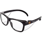 KleenGuard&trade; V30 Maverick Eye Protection (49309), with KleenVision&trade; Anti-Fog Coating, Clear Lenses, Black Frame