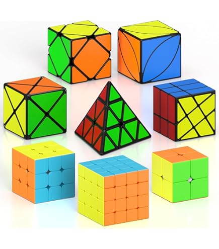 Amazon.com: CuberSpeed Dino Cube Black X Cube Legend 8 Axis Speed