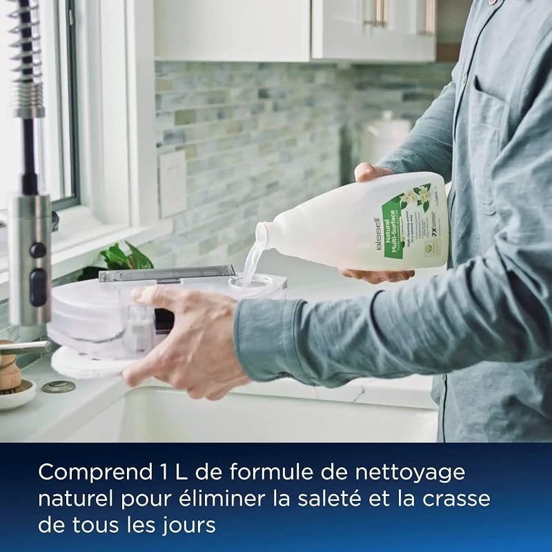 SpinWave R5 - Aspirateur Robot avec Serpilliére - Navigation avec LIDAR - Détection de Tapis et Moquettes - Aspiration Puissante - Aspirateur sans Fil - 61 DB - Blanche - 3475N
