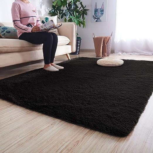 Amazon Com Noahas Super Soft Modern Shag Area Rugs Fluffy Living