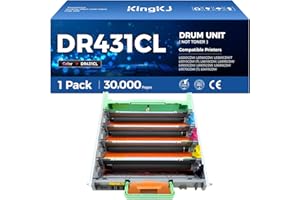 KINGKJ DR431CL Drum Unit High Yield Replacement for Brother DR-431CL Imaging Drum for MFC-L8900CDW MFC-L8690CDW HL-L8360CDW HL-L8260CDW MFC-L8610CDW MFC-L8905CDW MFC-L9570CDW HL-L8360CDWT Printer All-in-One