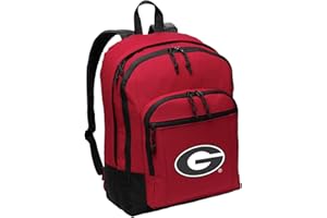 Broad Bay University of Georgia Backpack MEDIUM CLASSIC Style With Laptop Sleeve