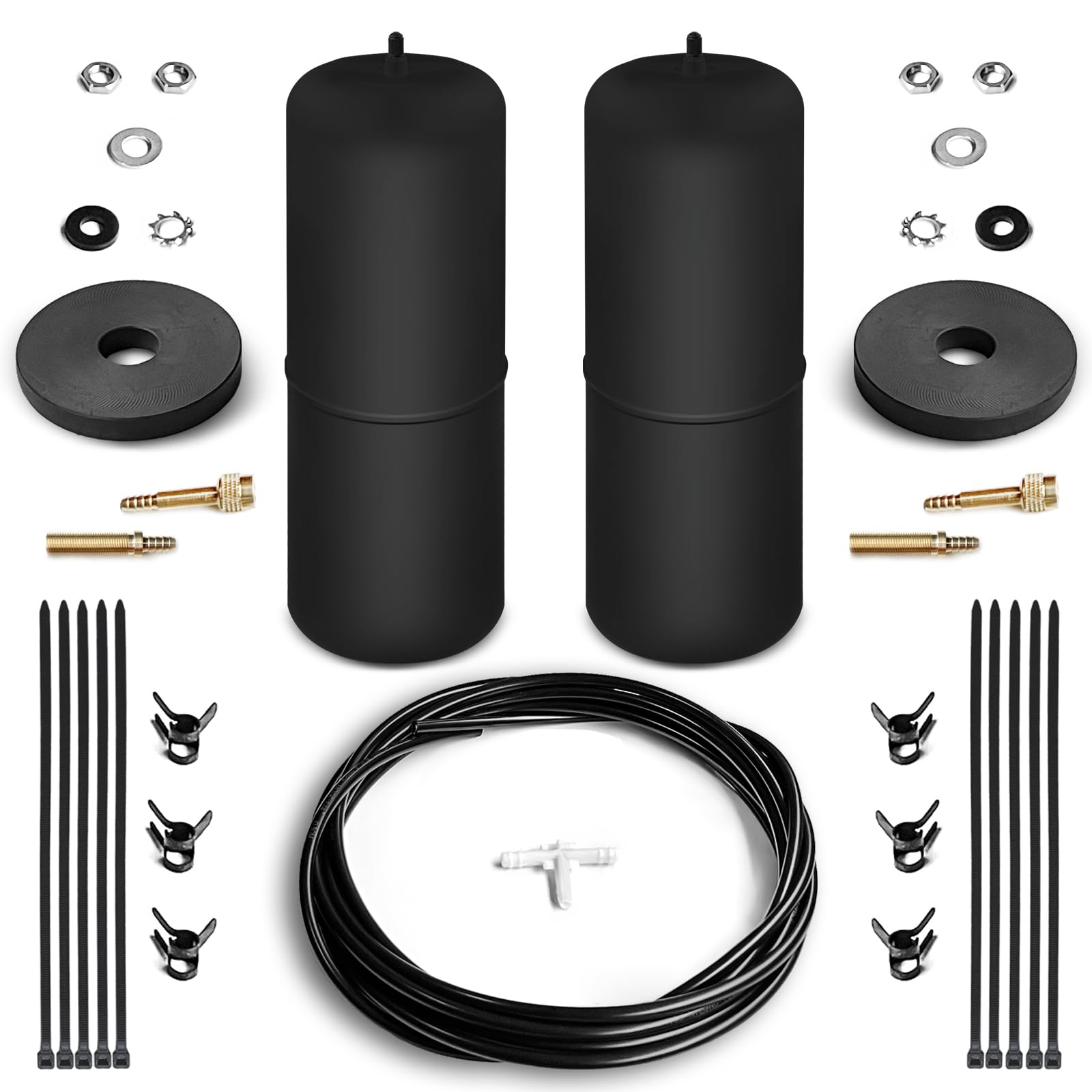 Photo 1 of KEIYSHOLCK Rear Air Spring Bag Suspension Kits Replacement for Ram 1500 Pickups Ram 1500 Classic Heavy Duty Air Ride Helper Spring Bag up to 2,100 lbs of Load Leveling Capacity