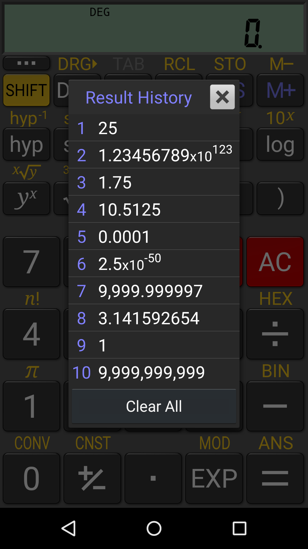 RealCalc Scientific CalculatorAmazon.itAppstore for Android