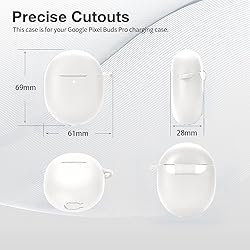 GARTOO for Google Pixel Buds Pro & Buds Pro 2 Case