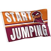 Desert Cactus Virginia Tech Flag - 3 x 5 Feet Hokies VT Banner, Indoor/Outdoor Durable Fabric Display (Style F1)