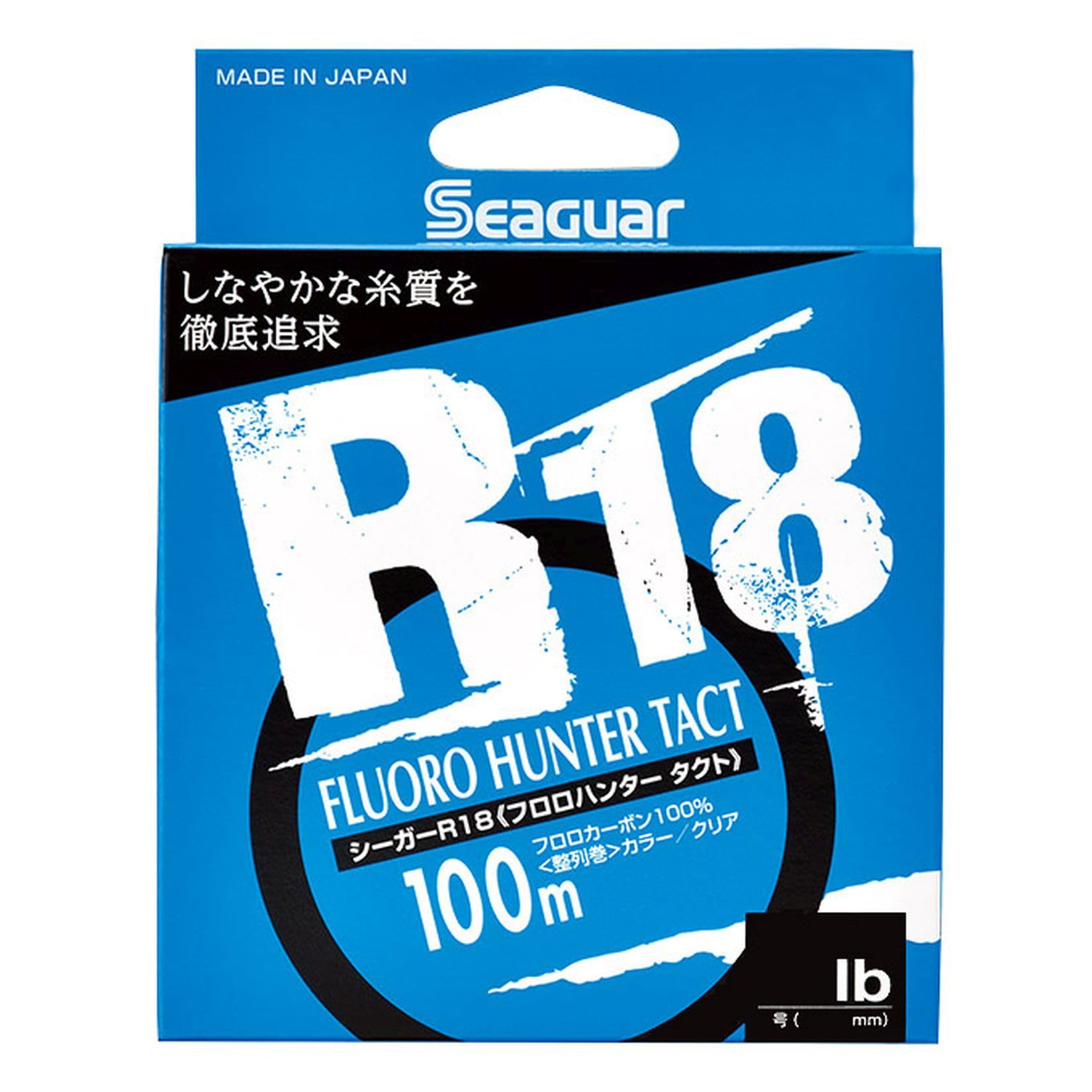 シーガー R18 フロロハンター タクト 100m 5lb クリアの商品画像