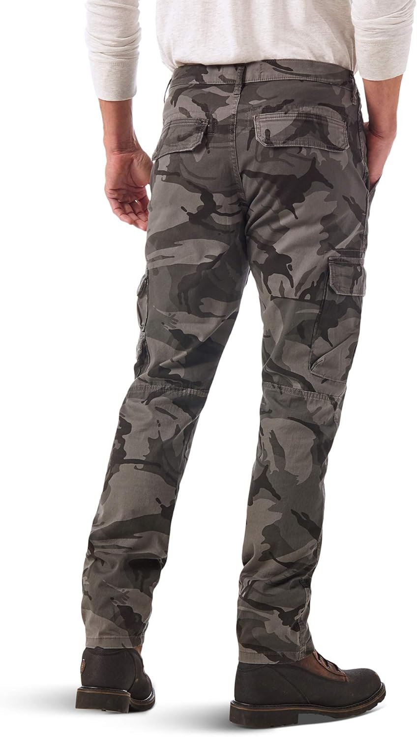 Wrangler Authentics Men's Regular Tapered Cargo at  Men’s Clothing store