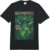 DC Comics Green Lantern and Green Arrow Comic Cover Comfort Colors Adult Heavyweight T-Shirt
